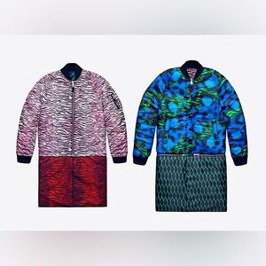 Unisex KENZO x H&M 4 IN 0NE REVERSIBLE JACKET, SZ S. New without tags.